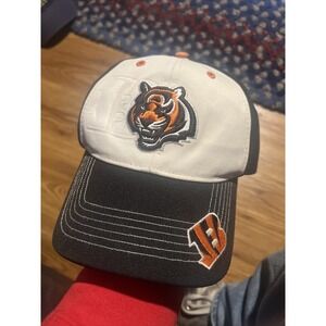 NFL Team Apparel Hat Cincinnati Bengals Adjustable